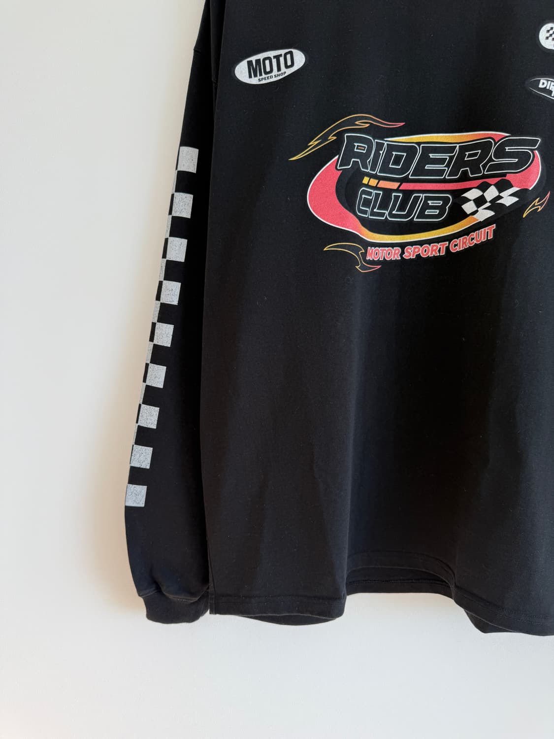 아웃스탠딩(OUTSTANDING) 레이싱 롱슬리브 상품이미지3