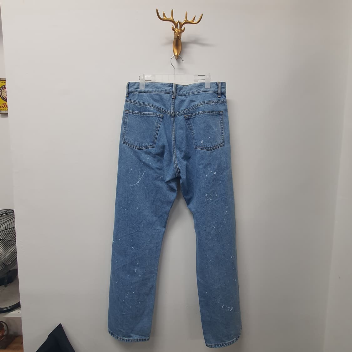 유니폼브릿지 페인트 중청데님팬츠 상품이미지3