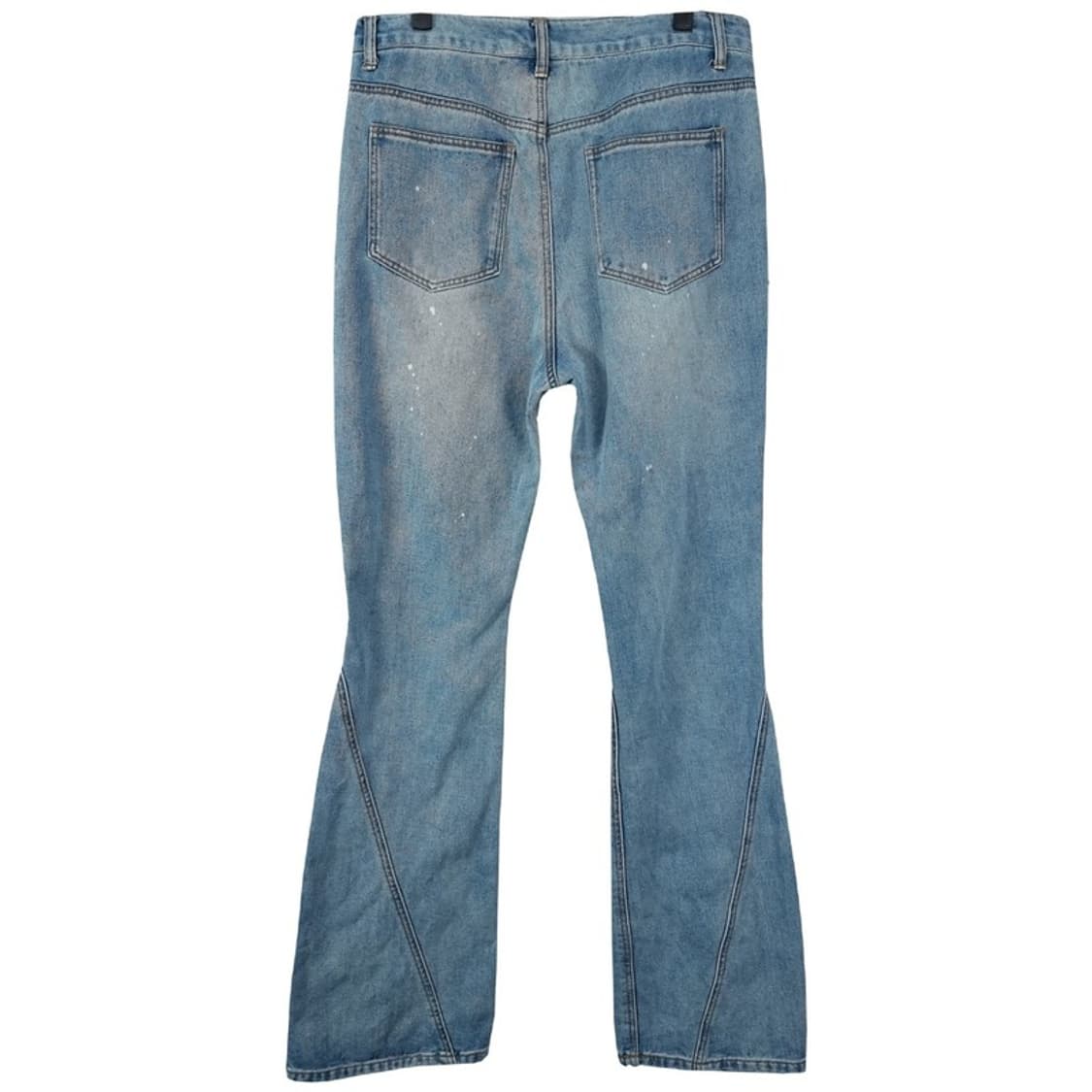 [낫포너드] 커브드 부츠컷 플레어 데님 팬츠 청바지 M18650 상품이미지3