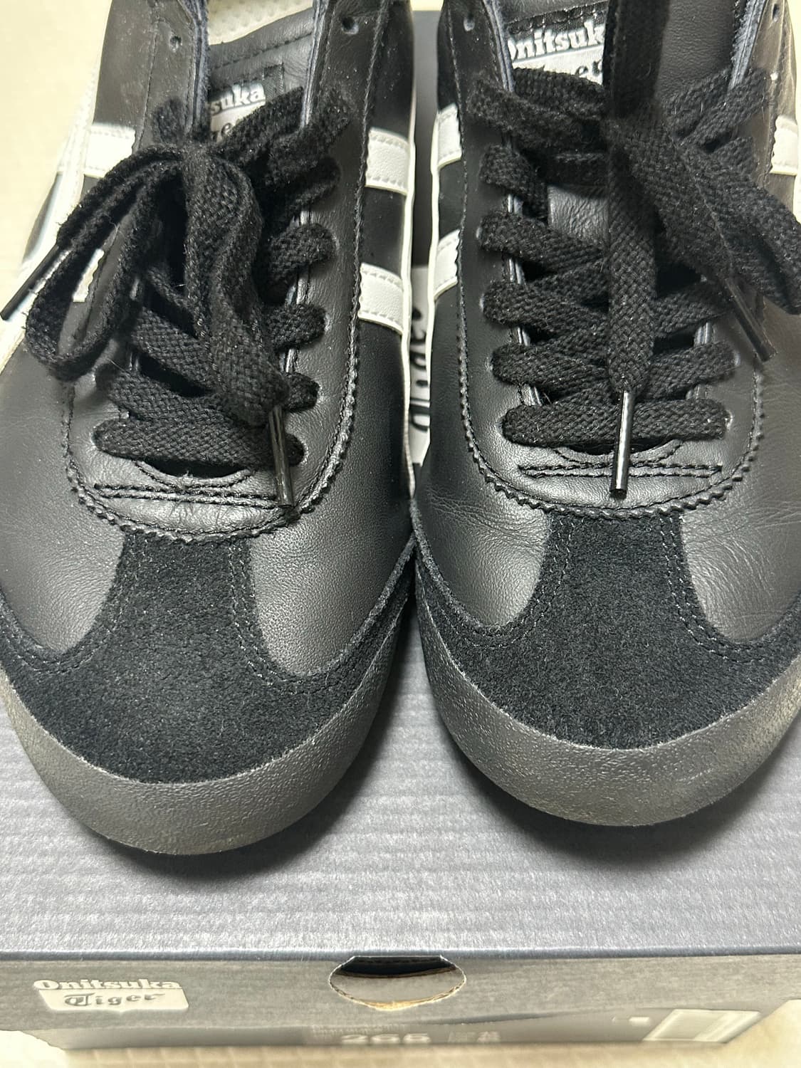 오니즈카타이거 멕시코66 블랙/화이트(265) 상품이미지2