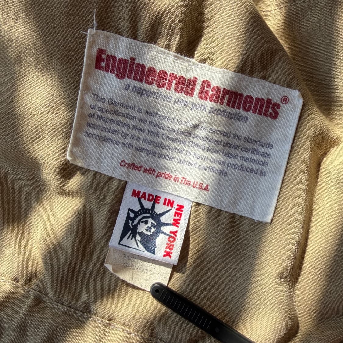 엔지니어드 가먼츠 사파리 자켓 [ 100 ] 상품이미지6