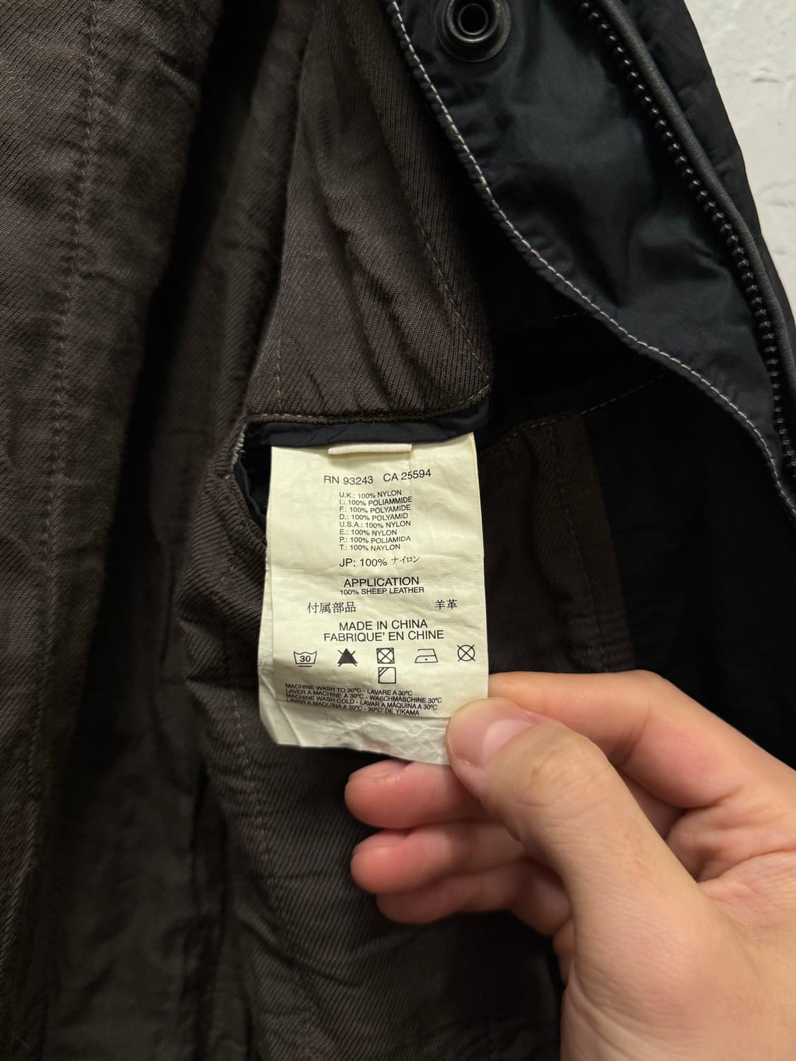 66) DIESEL Nylon Bomber Jacket 상품이미지8