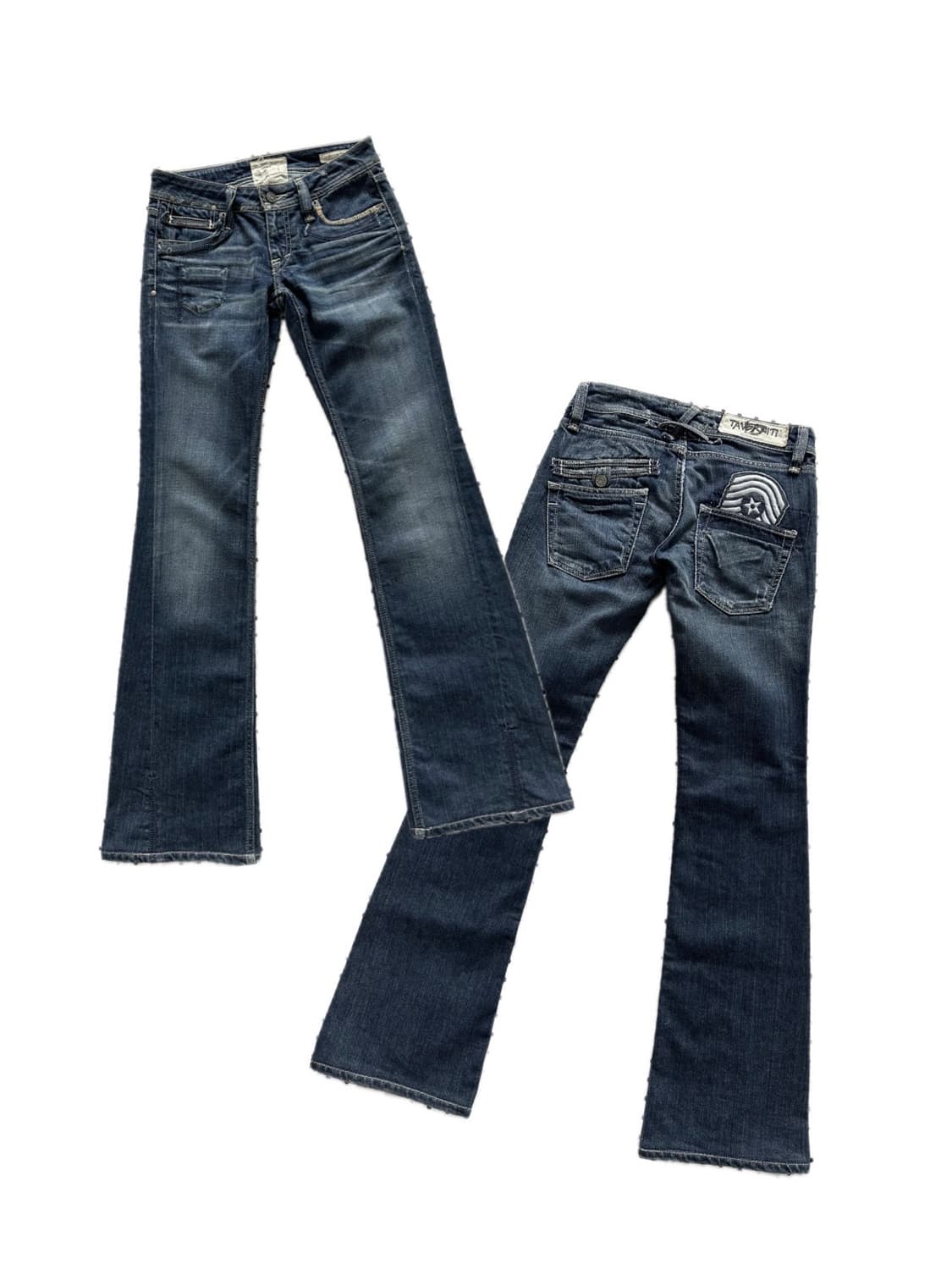 Taverniti So Jeans 로우라이즈 부츠컷 데님팬츠 y2k 상품이미지1