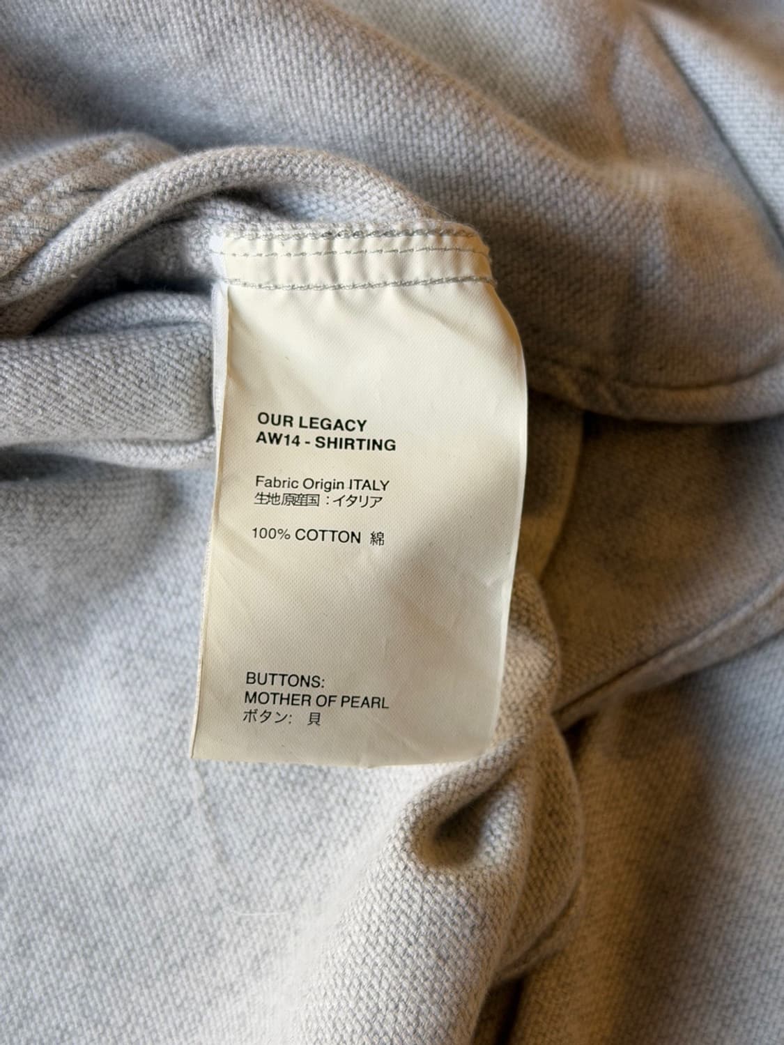 아워레가시 버튼다운 셔츠 95 상품이미지10