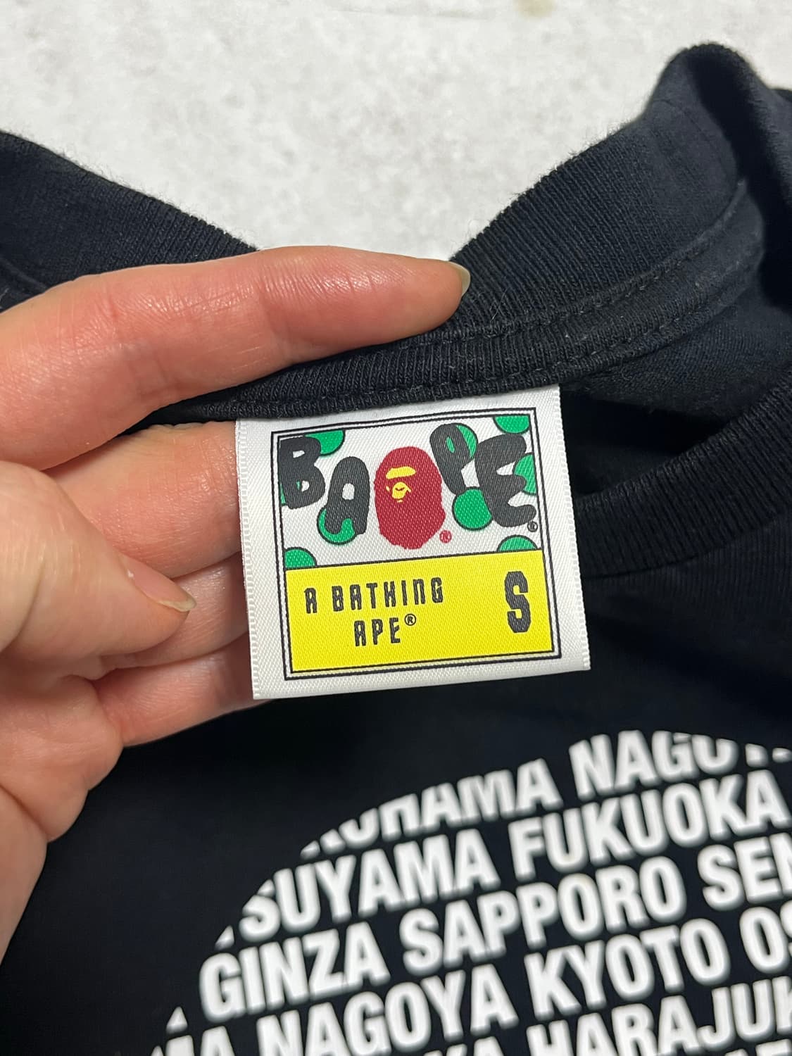 베이프 재팬 헤드 티셔츠 상품이미지3