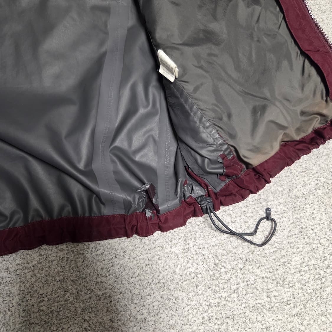 노스페이스 버건디 바람막이 자켓 L(100) 상품이미지8