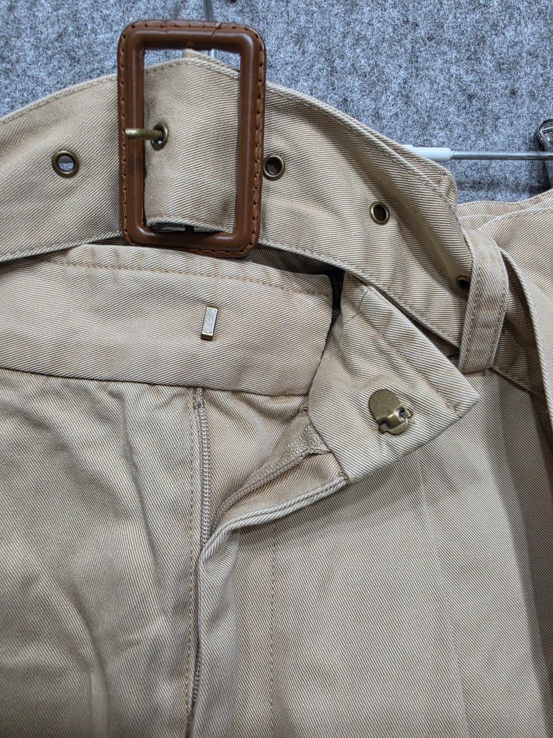 폴로 랄프로렌 벨티드 투턱 코튼 올드머니 A라인 스커트 치마 2사이즈 상품이미지4