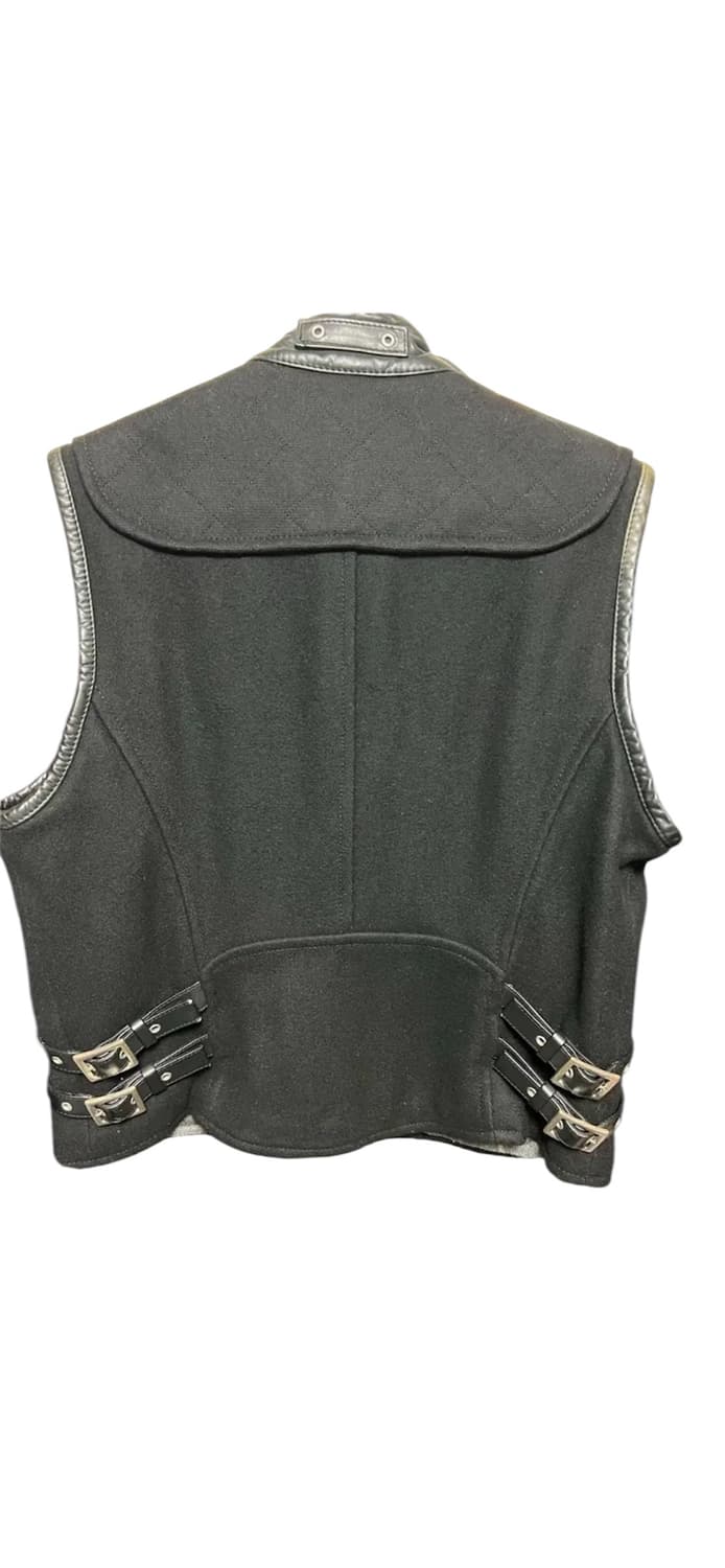 디스퀘어드2 가죽레이어드 베스트 상품이미지2