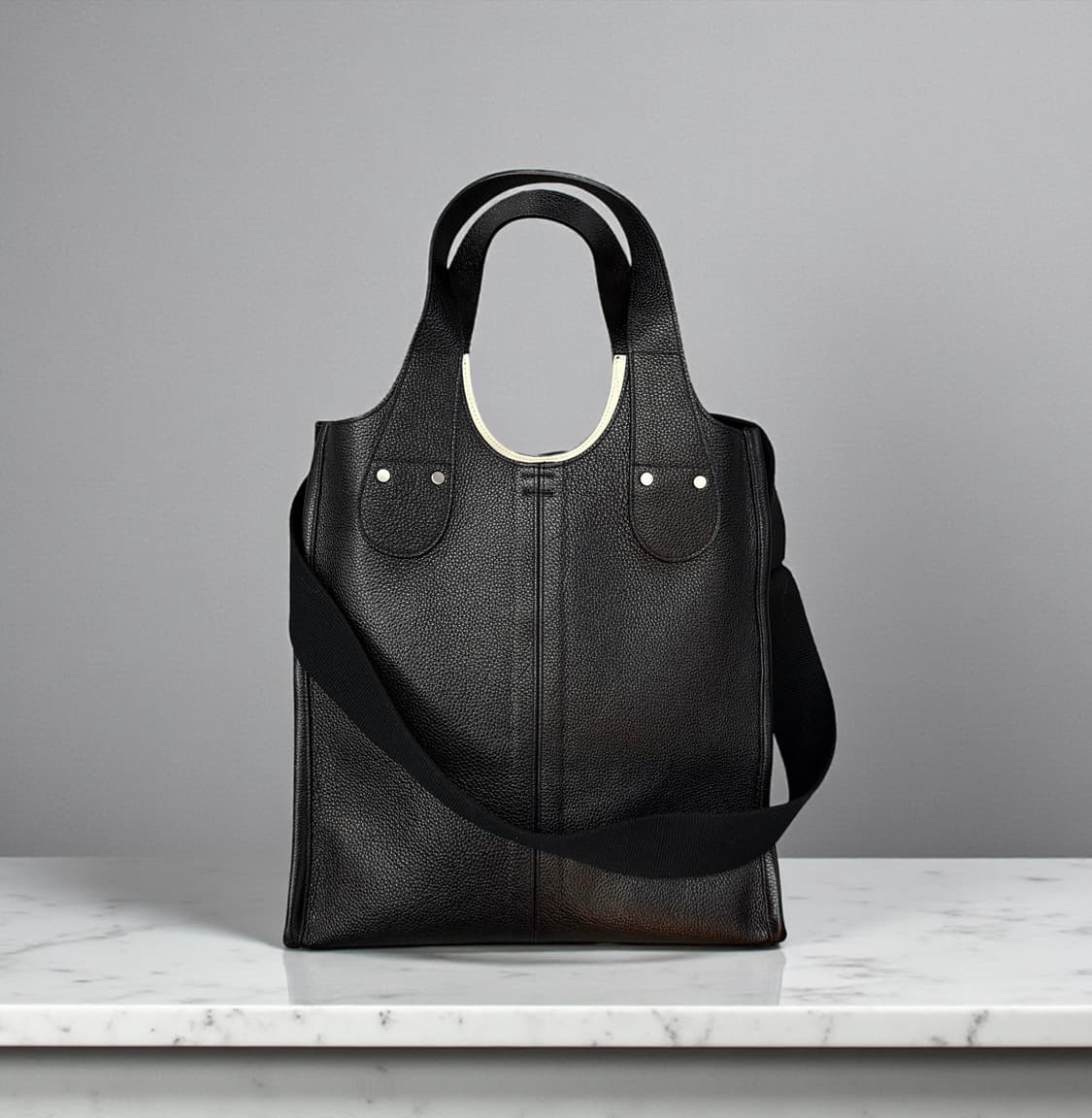 이얼즈어고 레더 2WAY 토트백 크로스백 상품이미지2