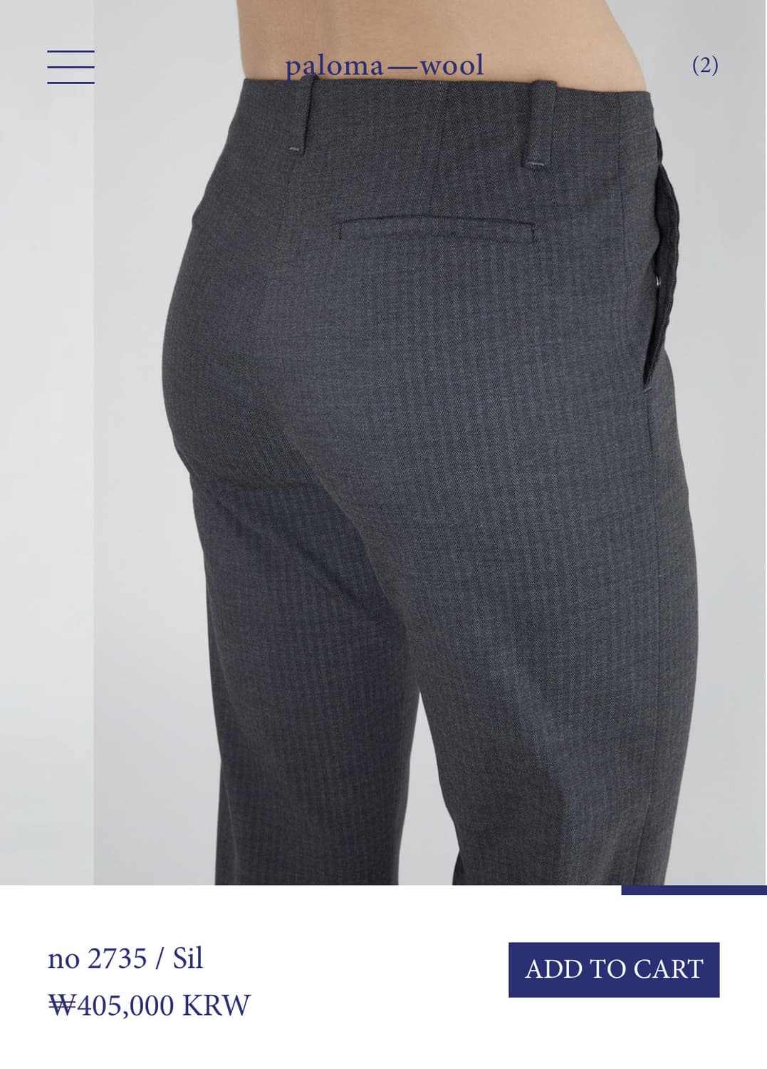 [36,38]팔로마울 Sil 팬츠 상품이미지7
