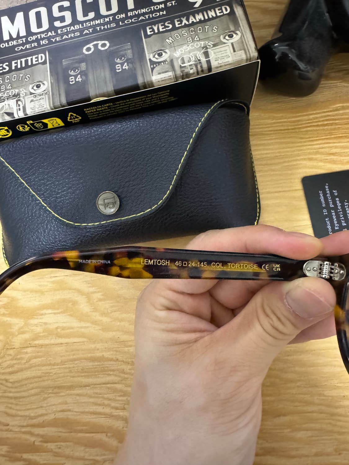 모스콧 톨토이즈 46size  상품이미지3