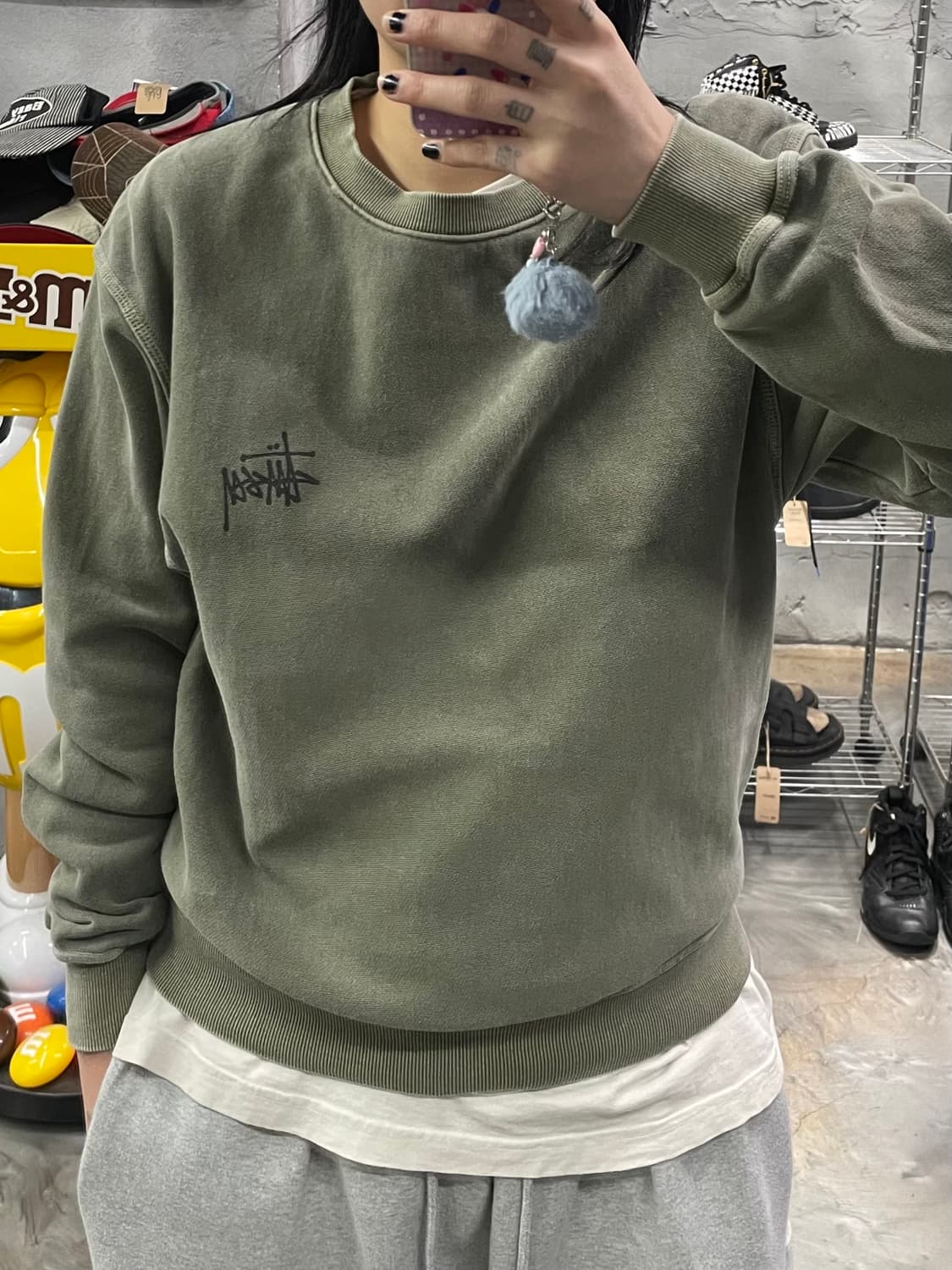 스투시 스탁로고 스웻셔츠 상품이미지9