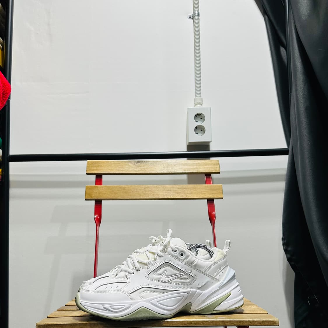 255) 나이키 운동화 남성 남자 신발 M2K 테크노 화이트 상품이미지3