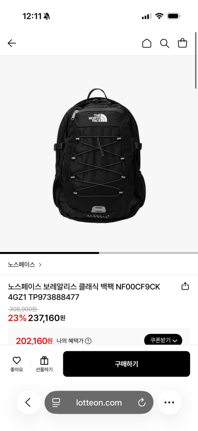 노스페이스 보레알리스 클래식 백팩 상품이미지4