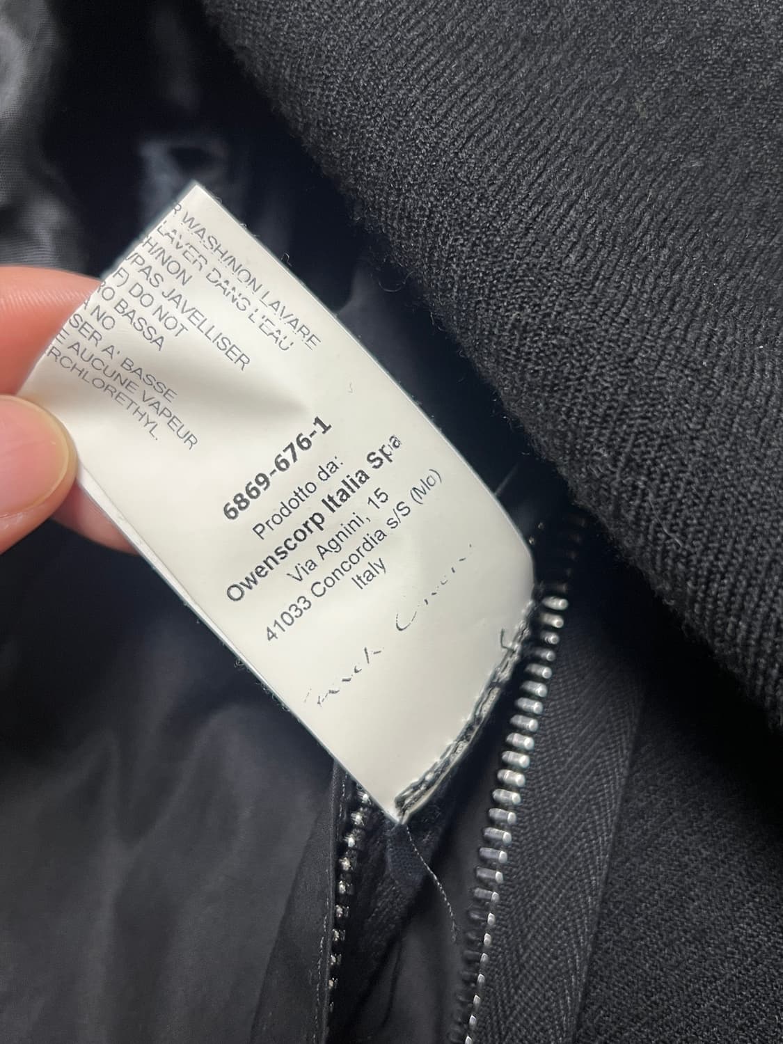 Rick Owens 피코트(46) 상품이미지5