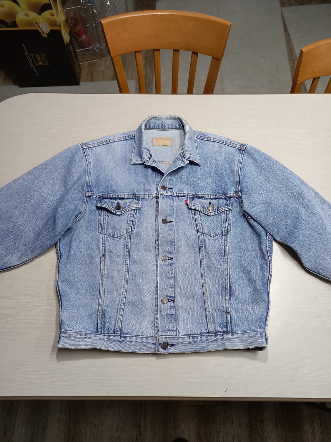 XL105 80's 리바이스 KOREA  데님자켓 XL-457 상품이미지1