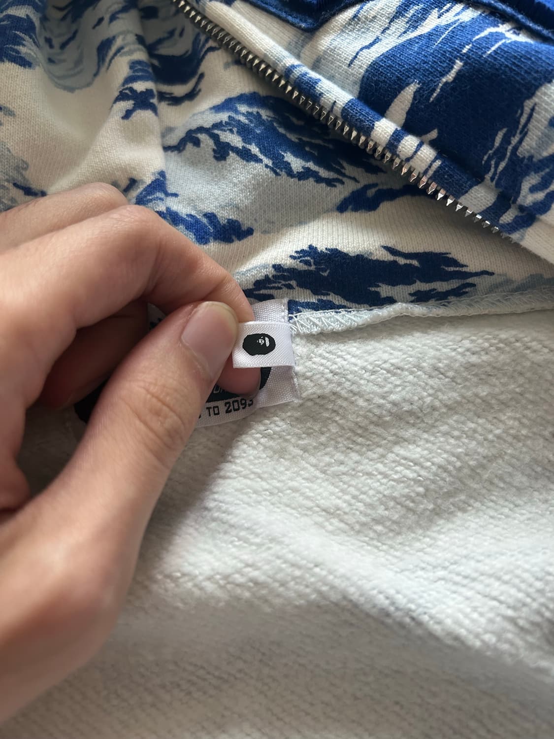 베이프 팜트리 카모 후드 집업  상품이미지7