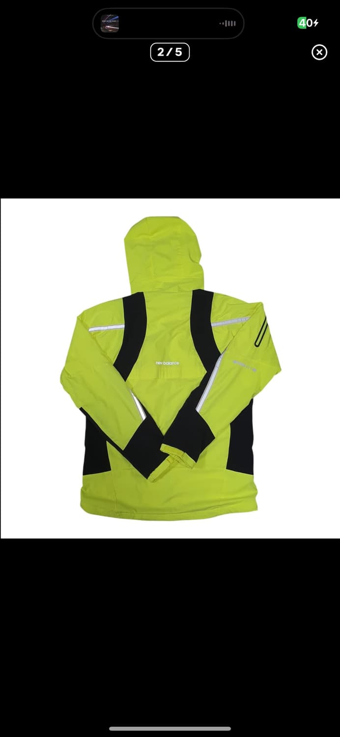 (바배) 뉴발란스 형광 바람막이 상품이미지2