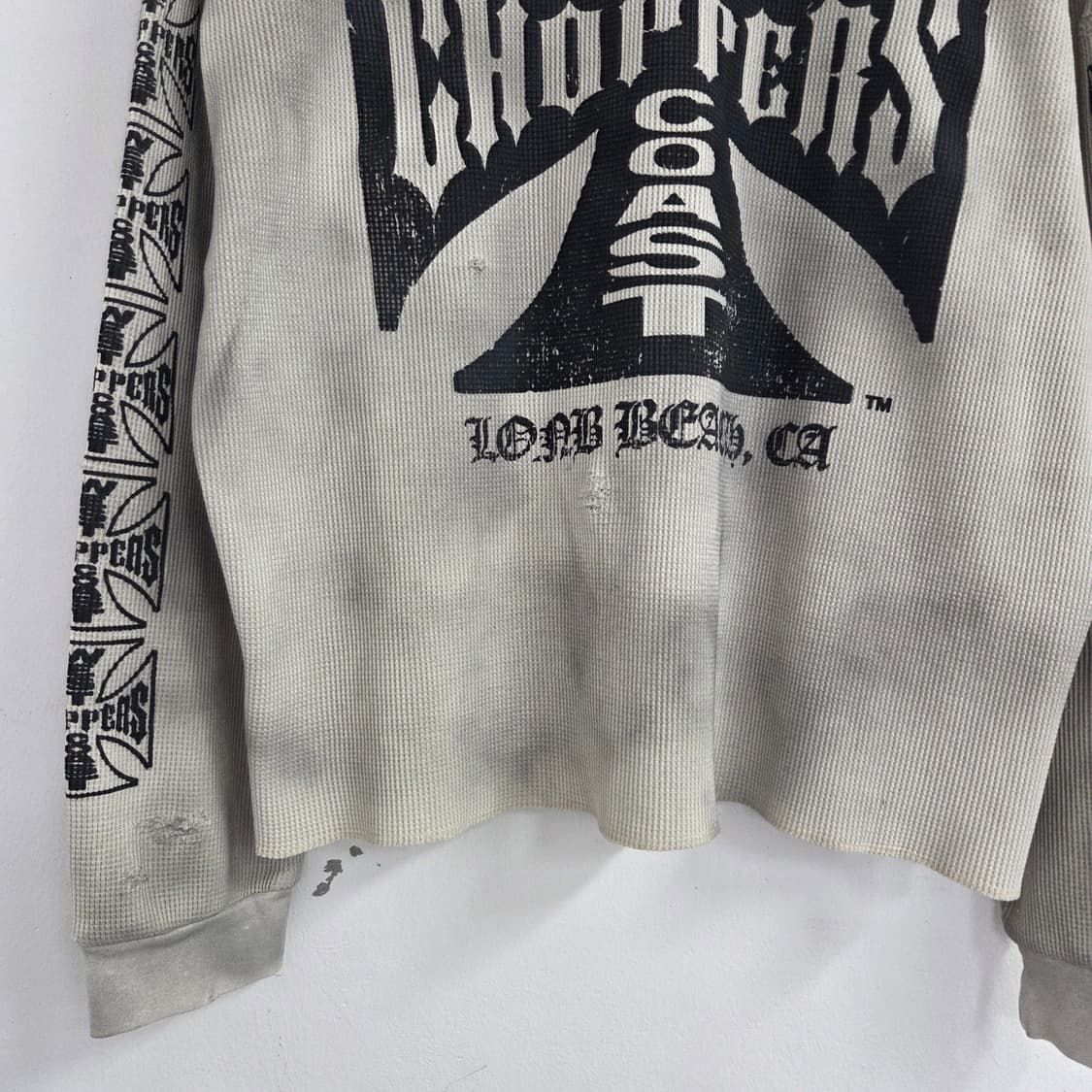 빈티지 와플 긴팔티셔츠 상품이미지6