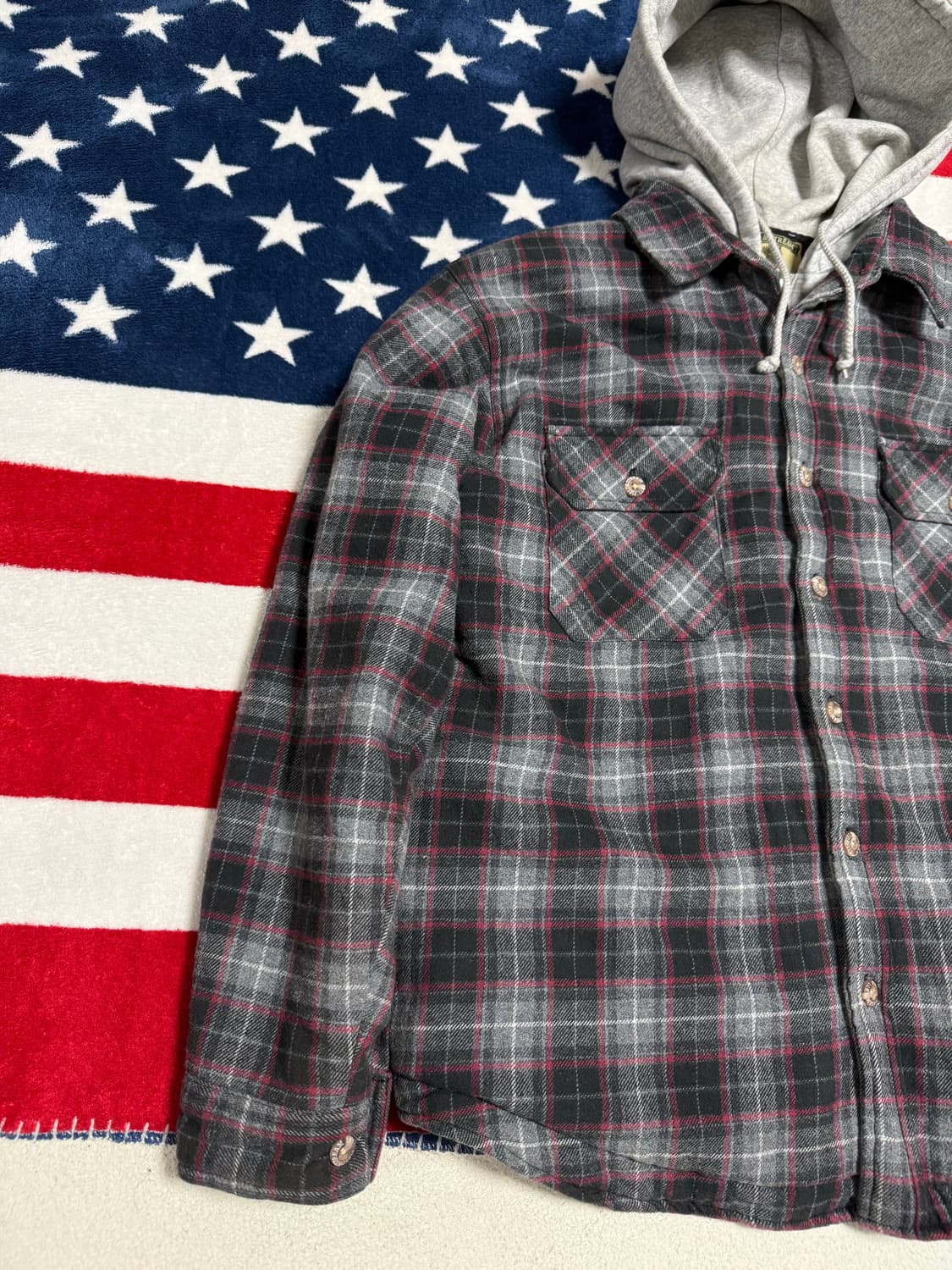 필드앤스트림 빈티지 퀄팅 플란넬 워크자켓 Flannel Jacket 상품이미지3