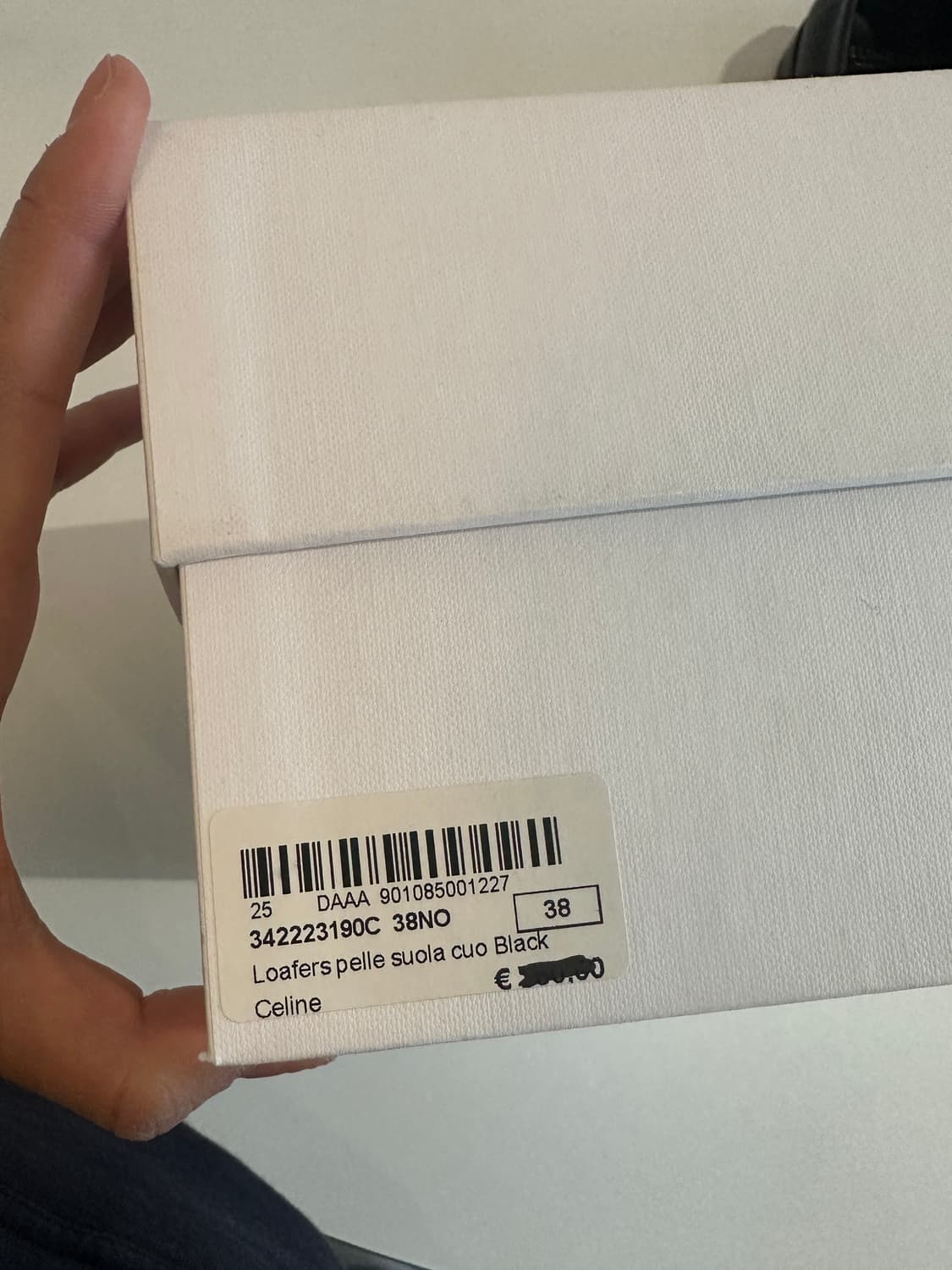 셀린느 설키 블랙 로퍼 38사이즈 상품이미지8