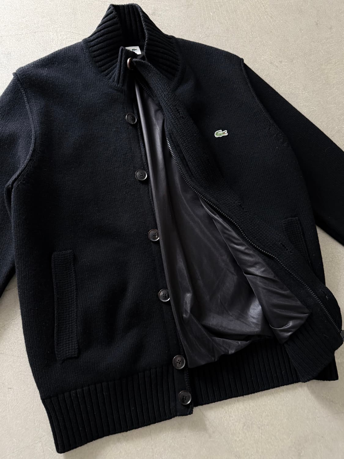 Lacoste Wool Zip Up Jacket 상품이미지5