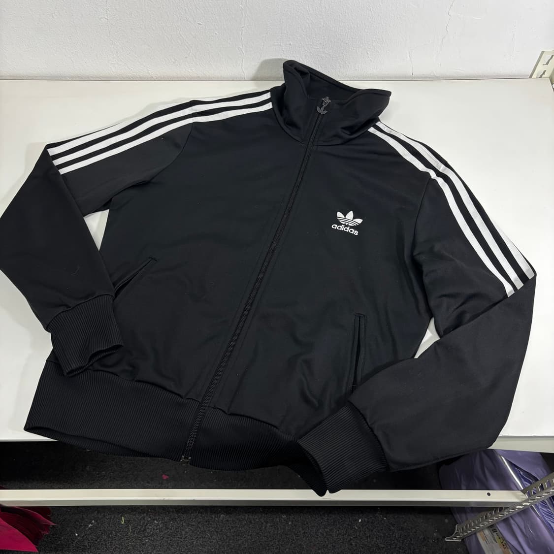 우먼S-L 아디다스 파이어버드 백로고 트랙탑 집업 져지 상품이미지1