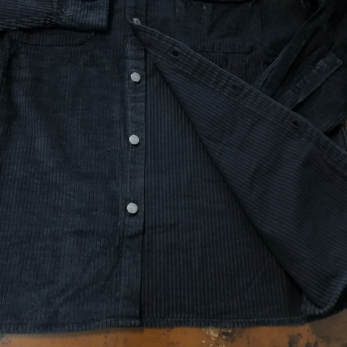 리바이스 에이징 네이비 코듀로이 자켓 셔츠 남성 110 사이즈  상품이미지4