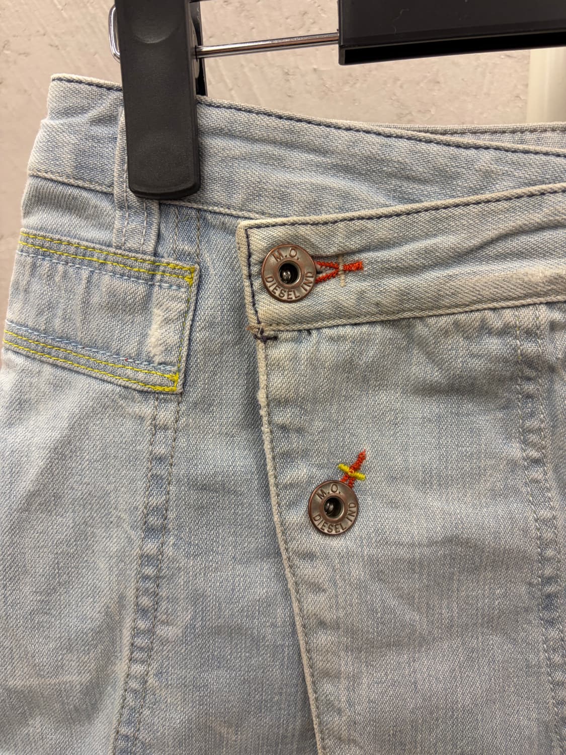 Diesel lowrise denim mini skirt 25 상품이미지3