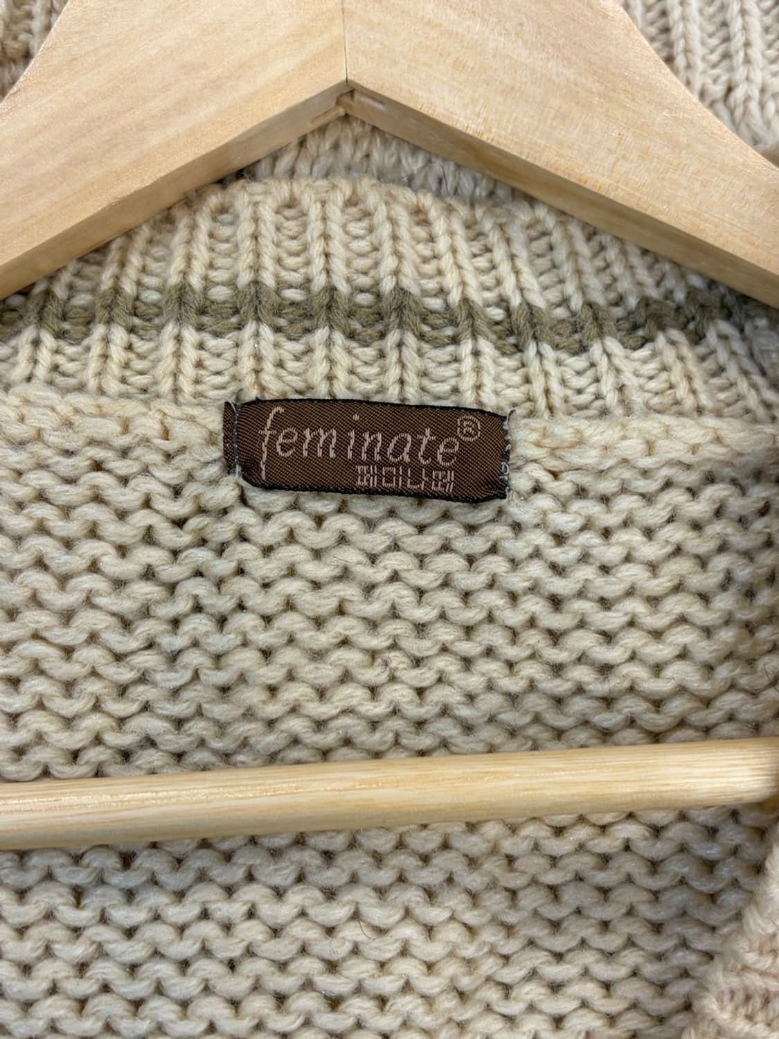 (90) 페미나떼 빈티지 공용 스웨터 니트 가디건 5.9 상품이미지4