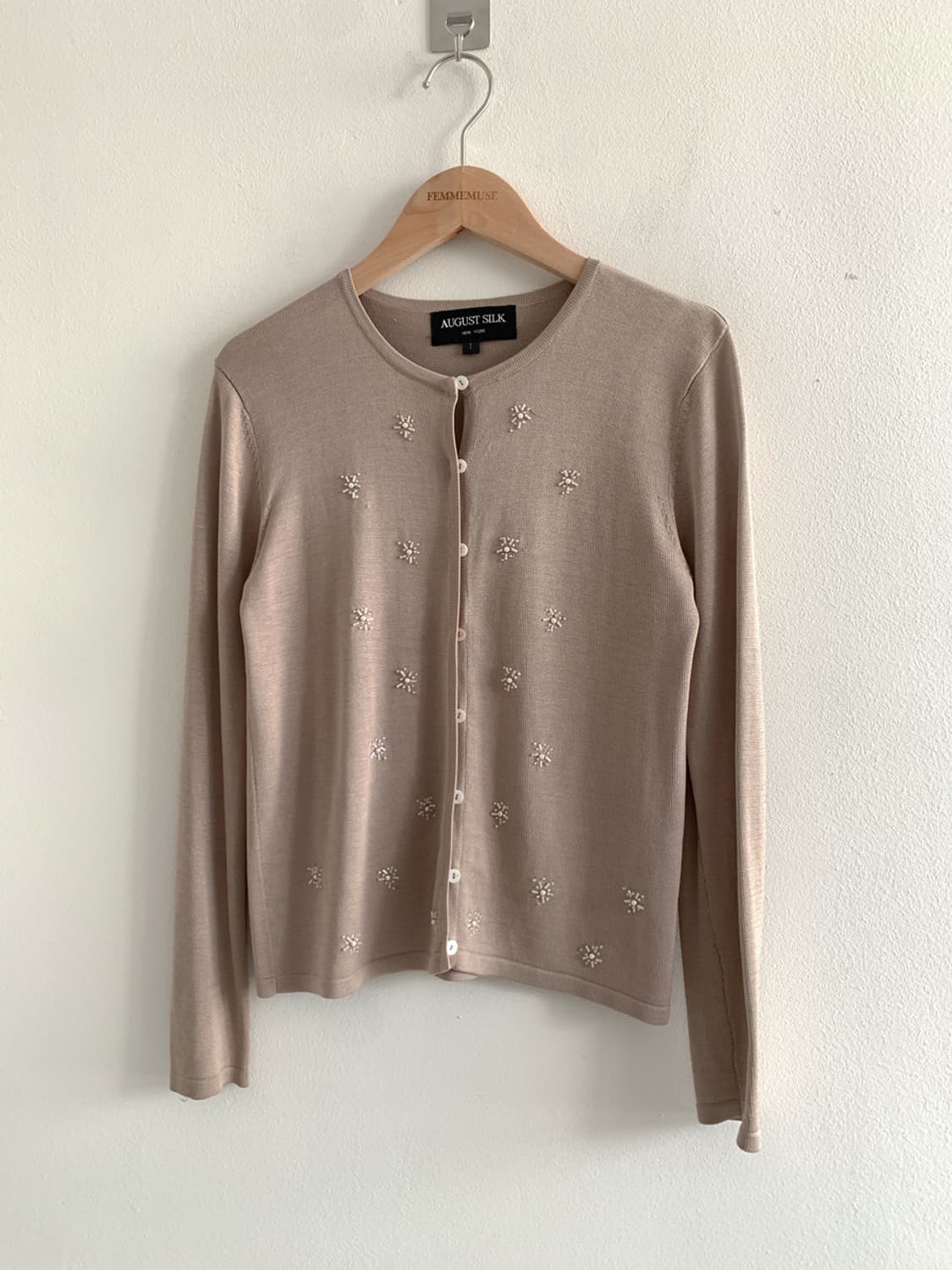 Flower Beads Cardigan 상품이미지3