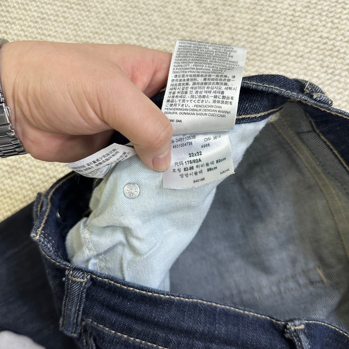 W32L32 리바이스 511 데님 팬츠 0327D 상품이미지3