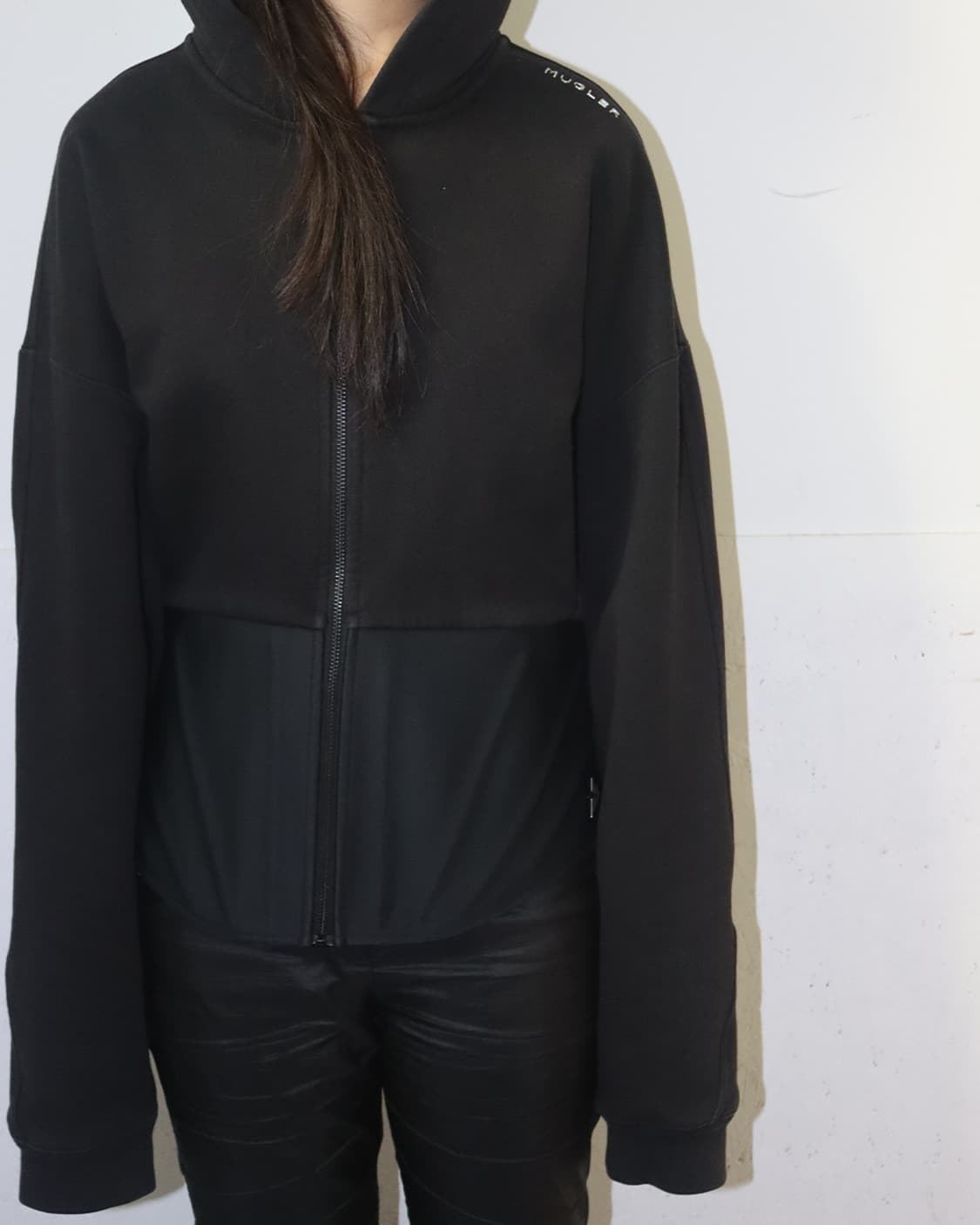 뮈글러 x H&M 23SS 코르셋 웨스트 후드 자켓 상품이미지3