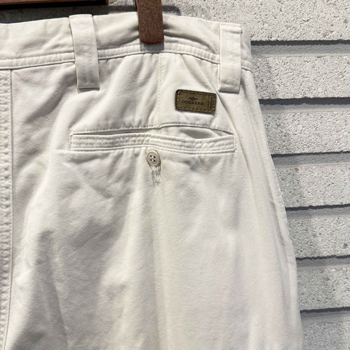 USA VINTAGE 클래식 카고 치노팬츠 헤비코튼 플랩포켓 디테일 상품이미지8