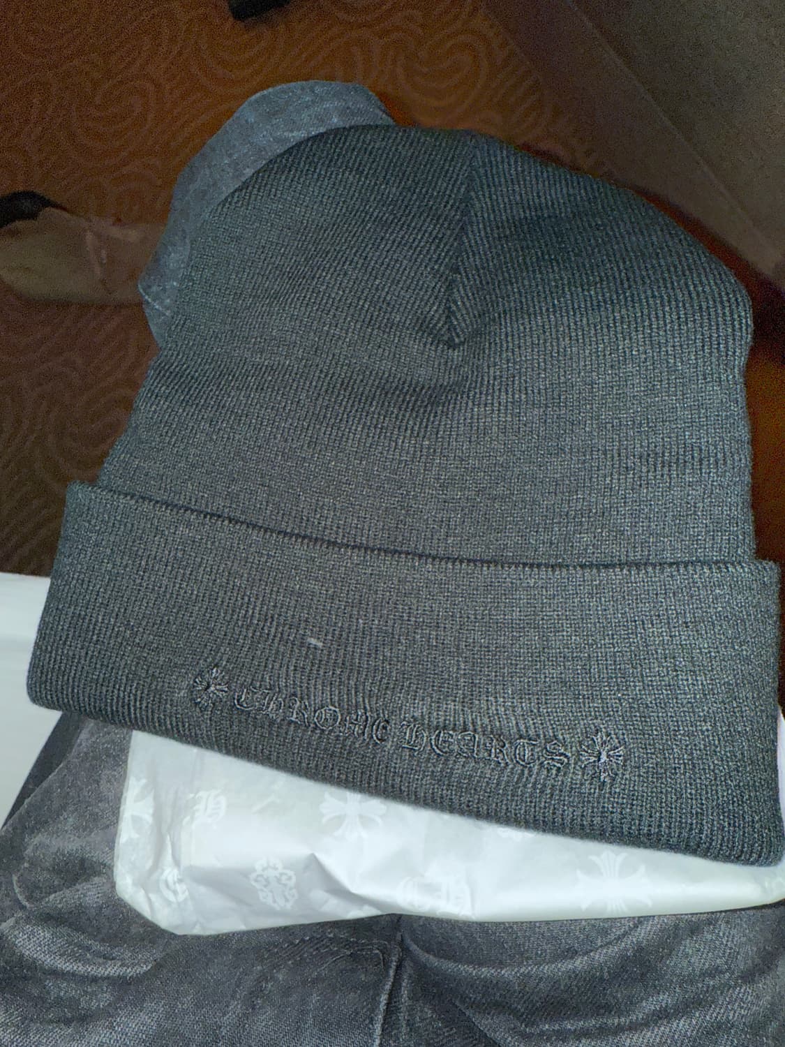 크롬하츠 워치 캡 비니 블랙 상품이미지2