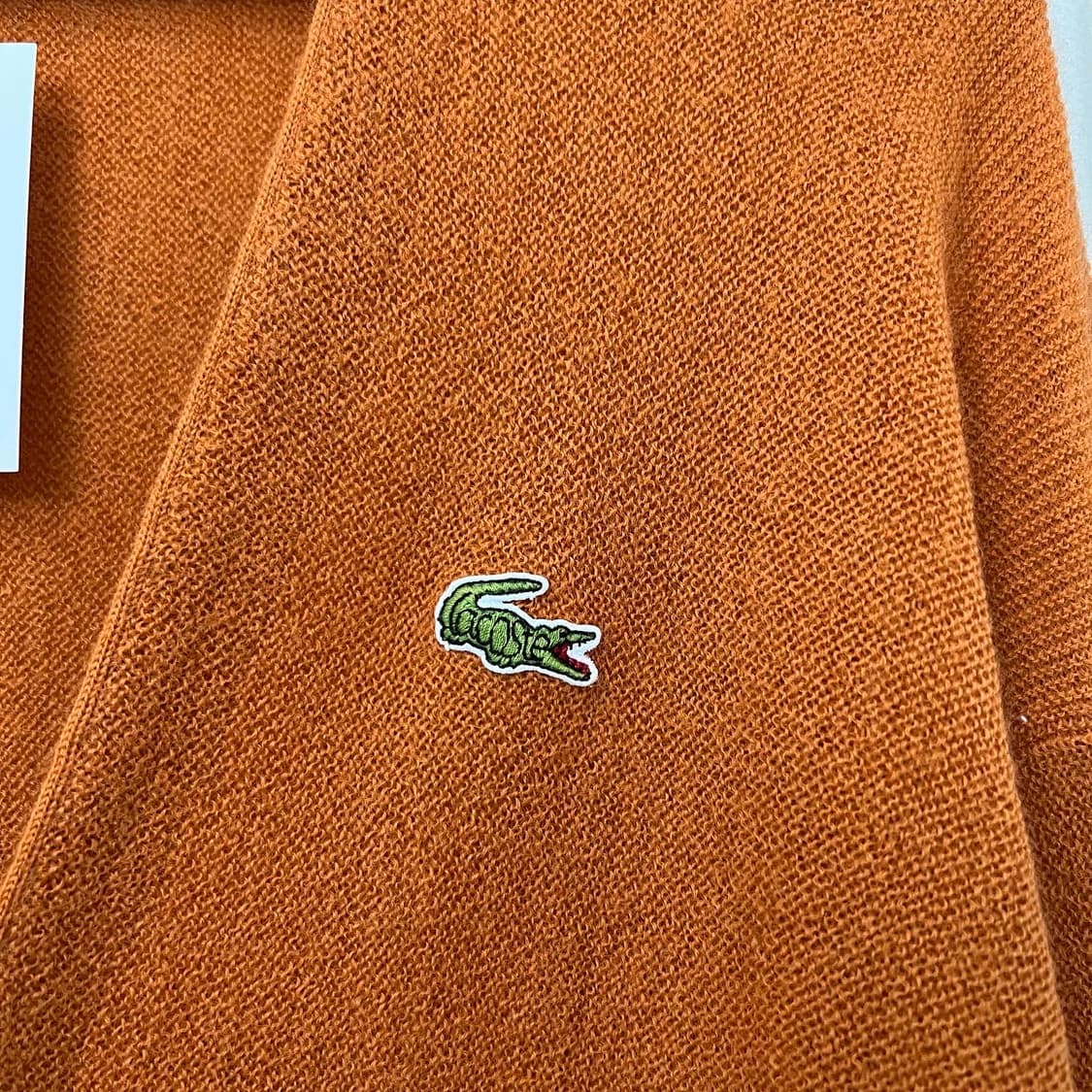 라코스테 오렌지 브이넥 가디건 상품이미지2