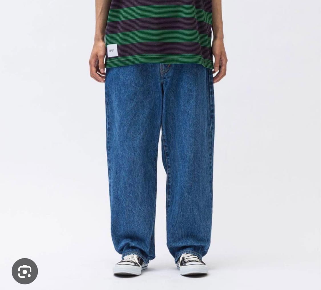 새상품 / 더블탭스 블루 스트레이트 데님 상품이미지3