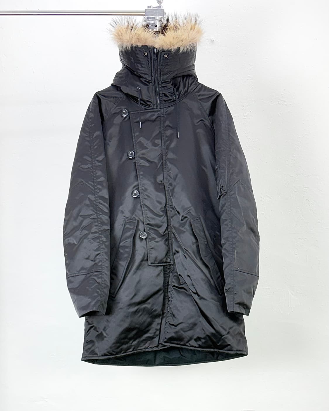 이지시즌 1 컬렉션 트리밍 롱 하이넥 파카 상품이미지2