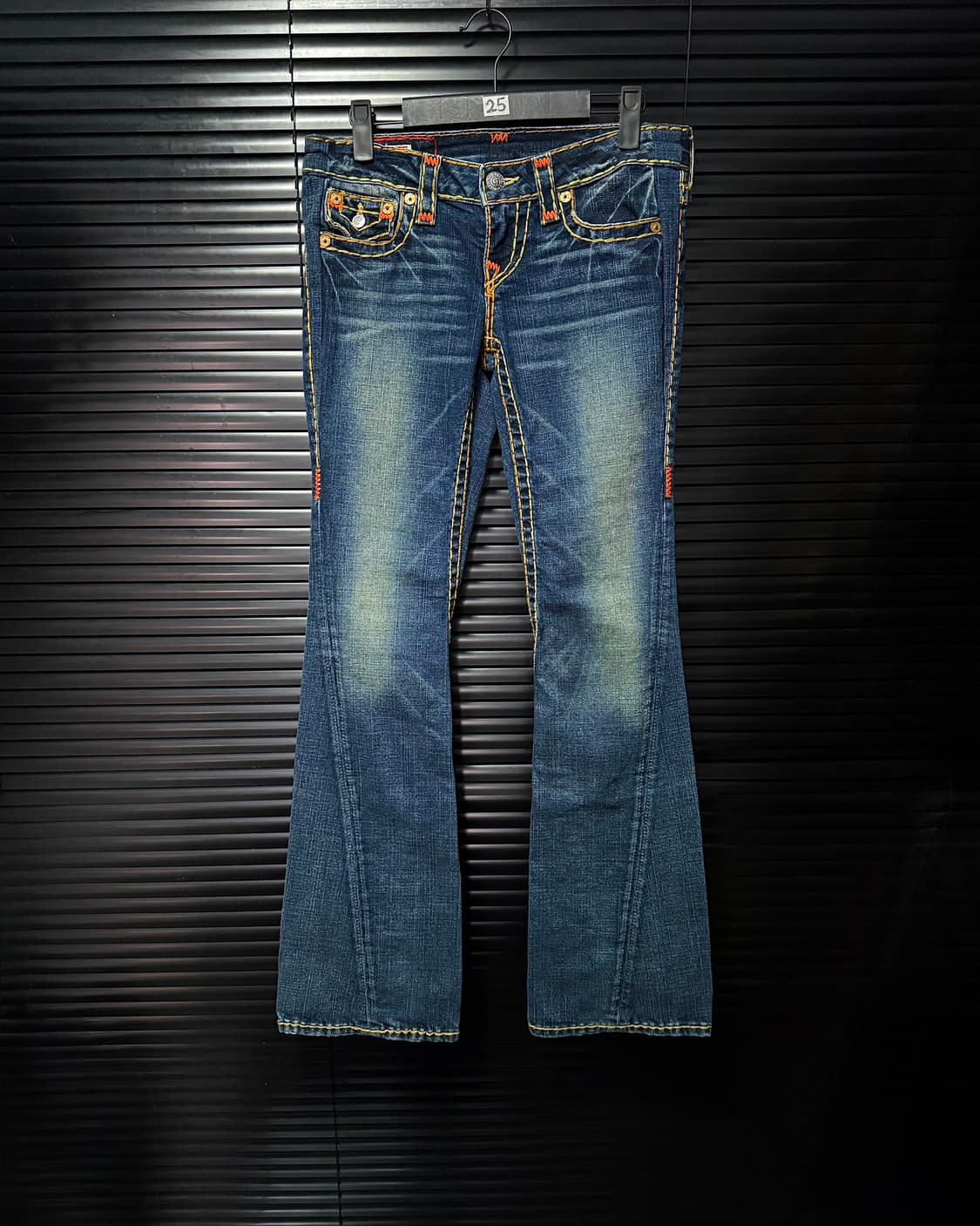 트루릴리젼 조이 슈퍼 티 부츠컷 중청 워싱 데님 부츠컷 나팔 플레어 25 상품이미지3