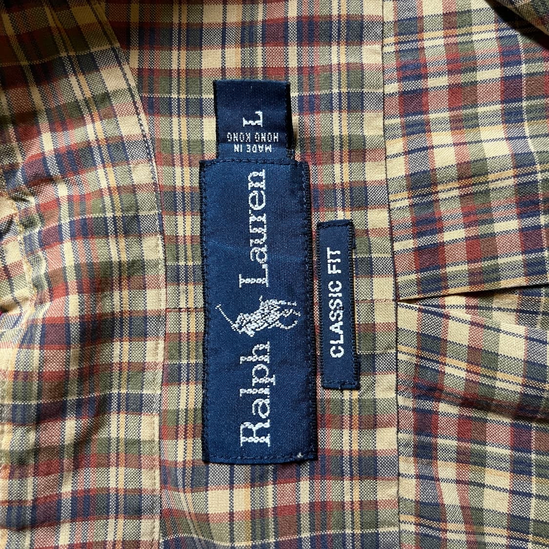 폴로랄프로렌 체크셔츠 상품이미지5