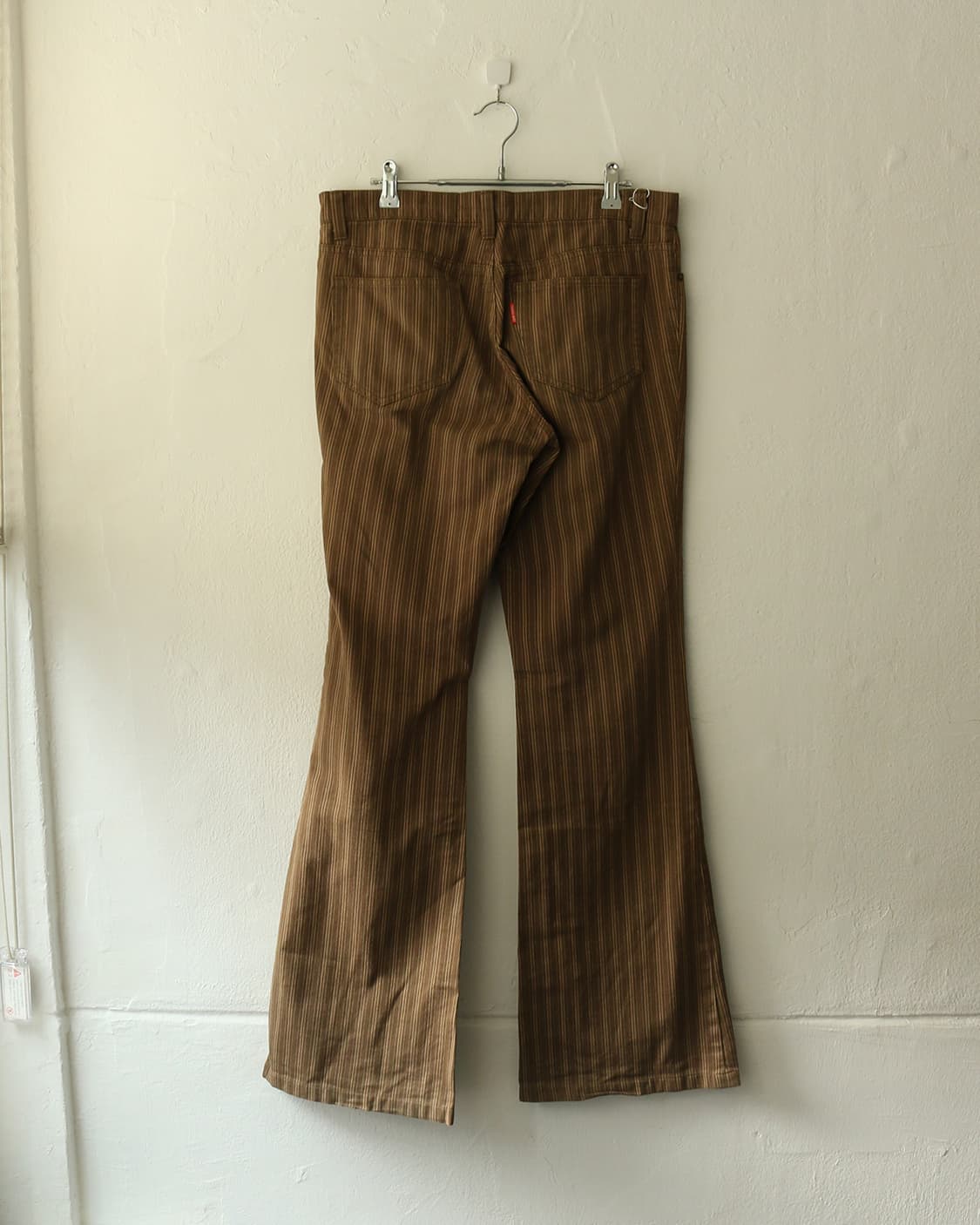 토네이도 마트 스트라이프 벨바텀 팬츠  상품이미지5