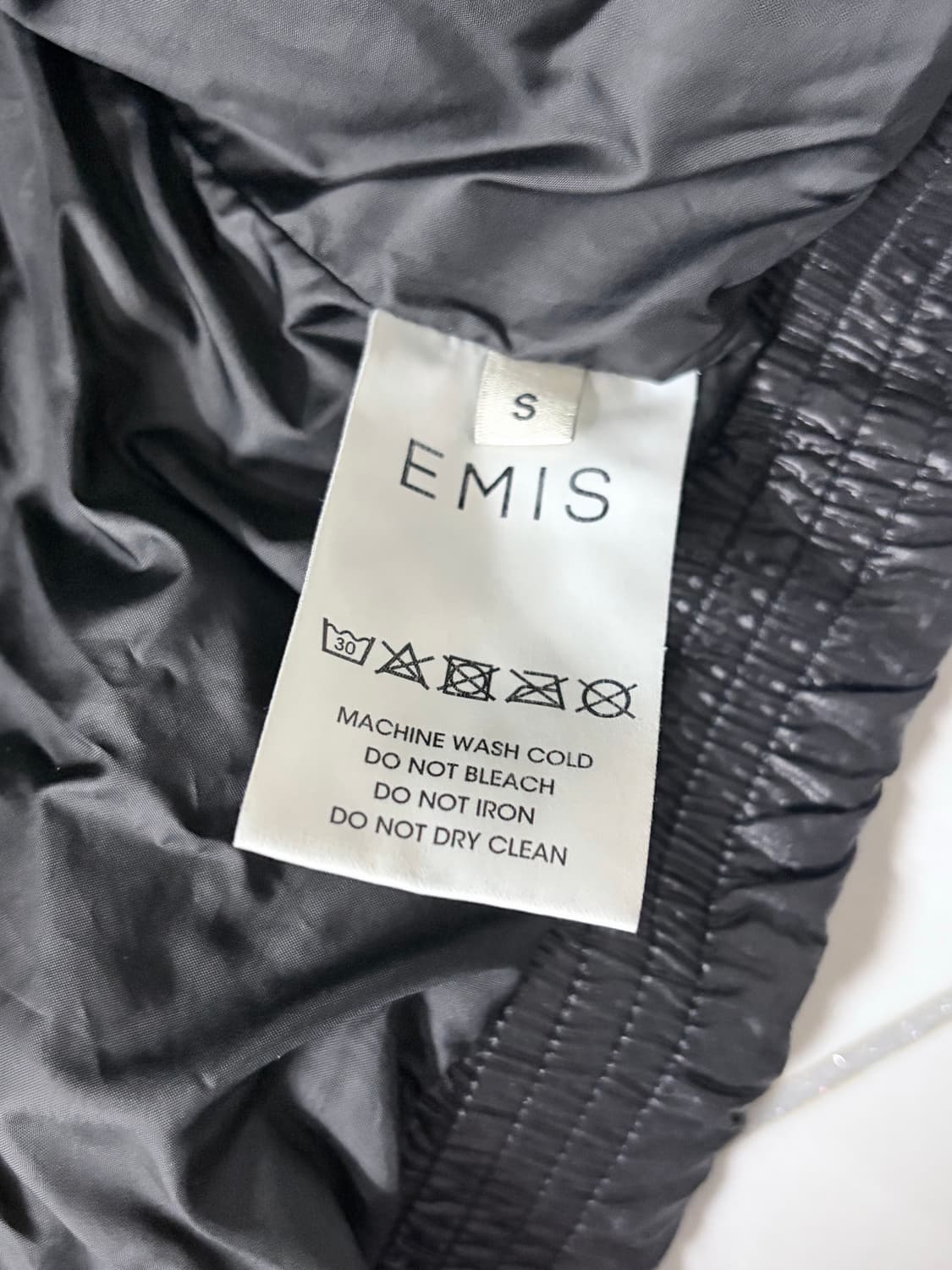 이미스 크롭 덕다운 패딩 상품이미지4