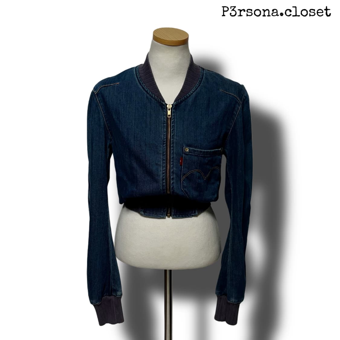 00s levi's crop denim jacket 상품이미지8