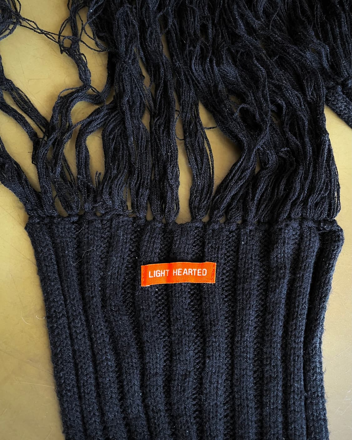 LIGHT HEARTED Golgi Knit Long Muffler 상품이미지6