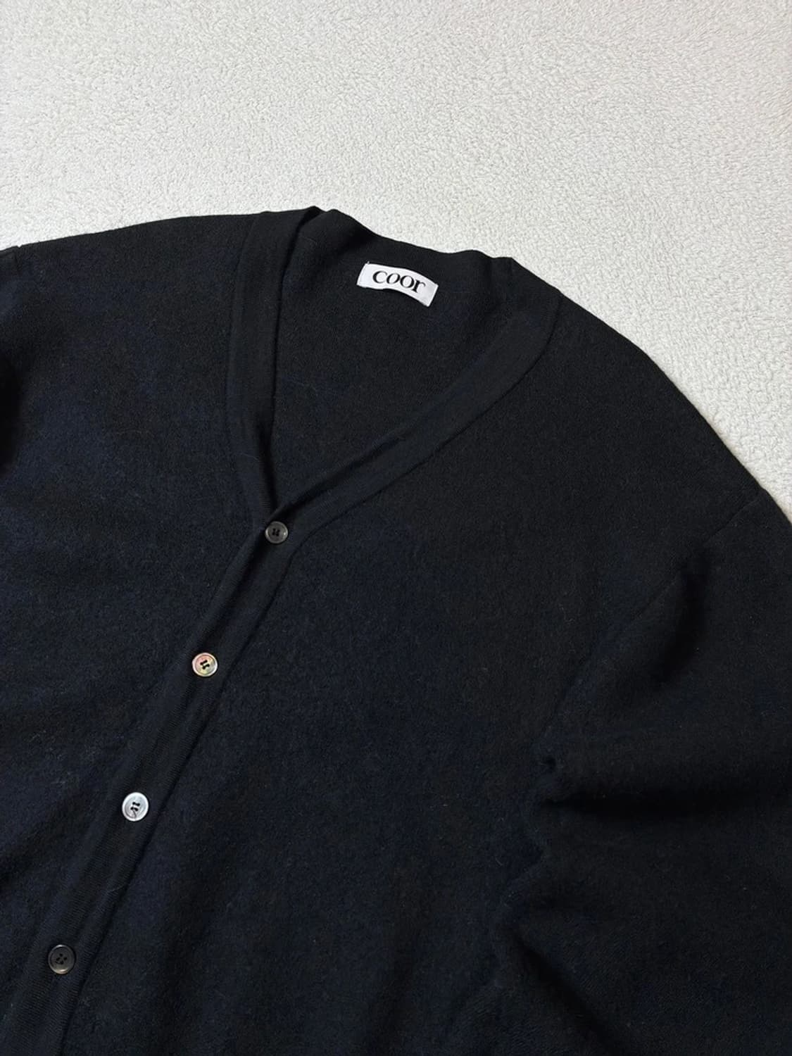 쿠어 Coor 울 코튼 니트 가디건 PN7923 상품이미지2