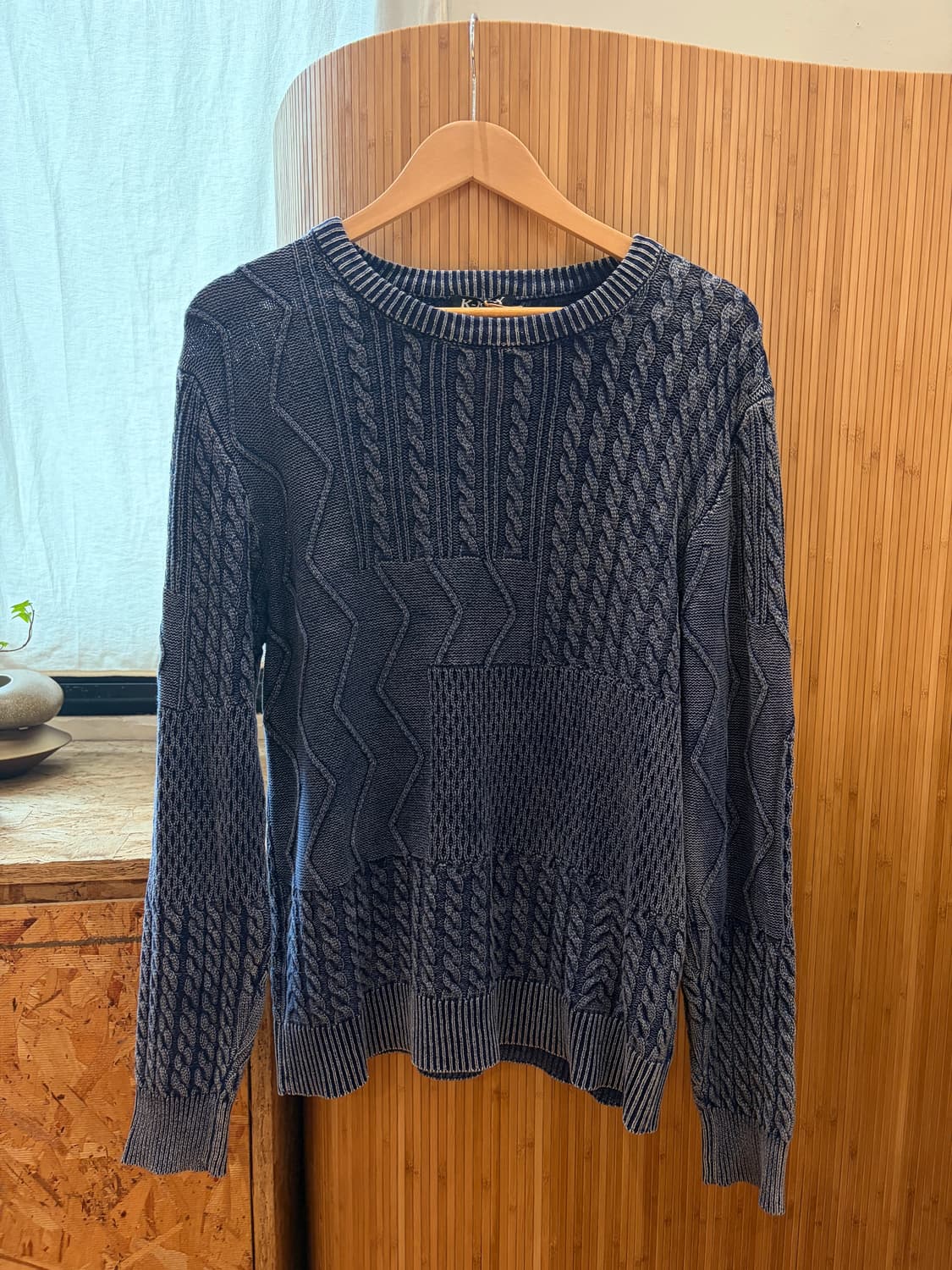 COTTON PATTERN KNIT 상품이미지1