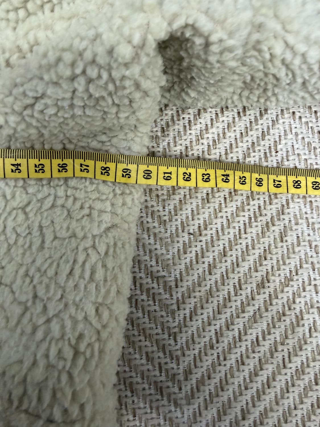 정품) 나이키 아이보리 뽀글이 플리스 자켓 XL 상품이미지7