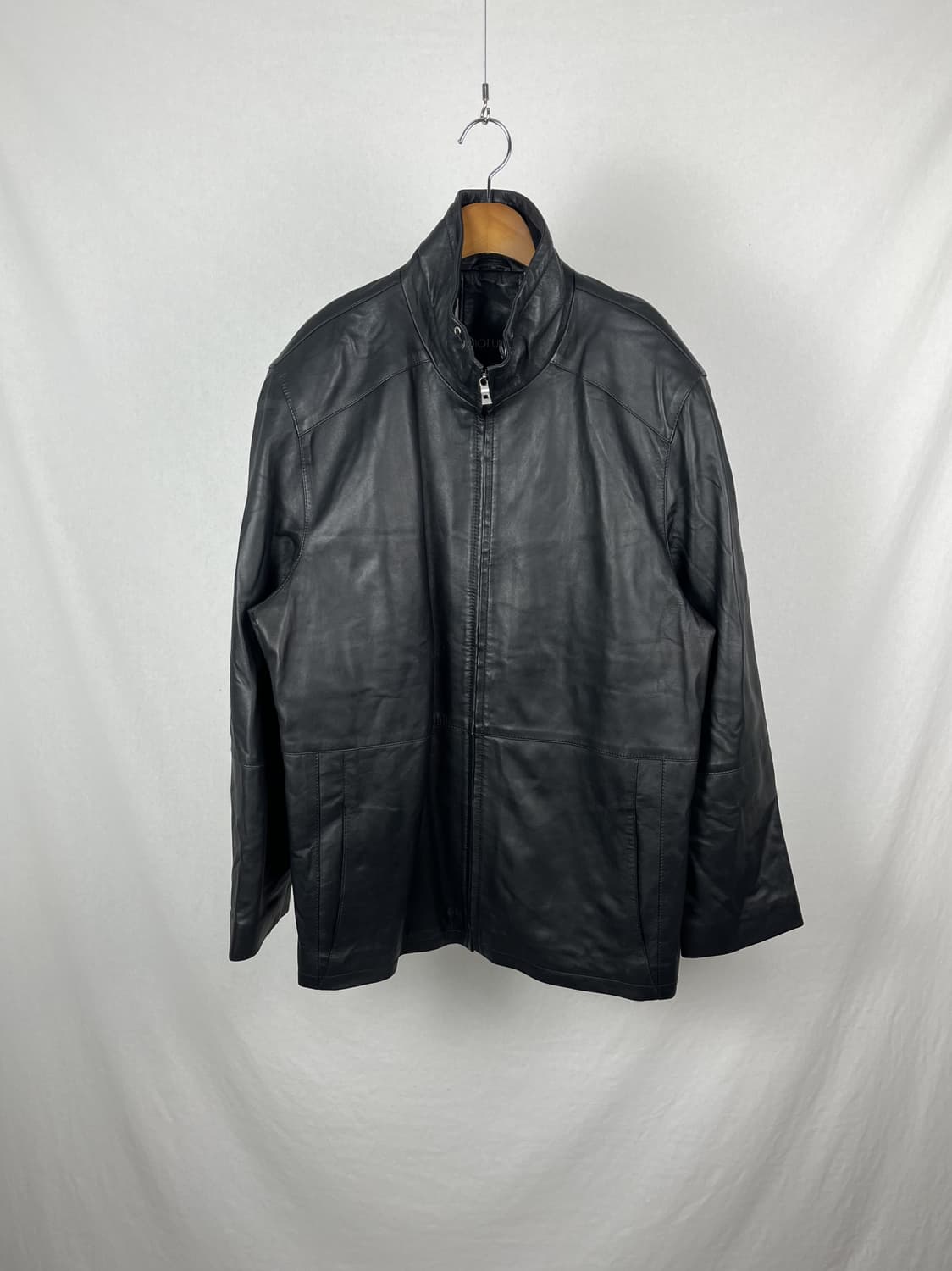 Vintage (Made in Turkey) 레더 카코트  상품이미지2