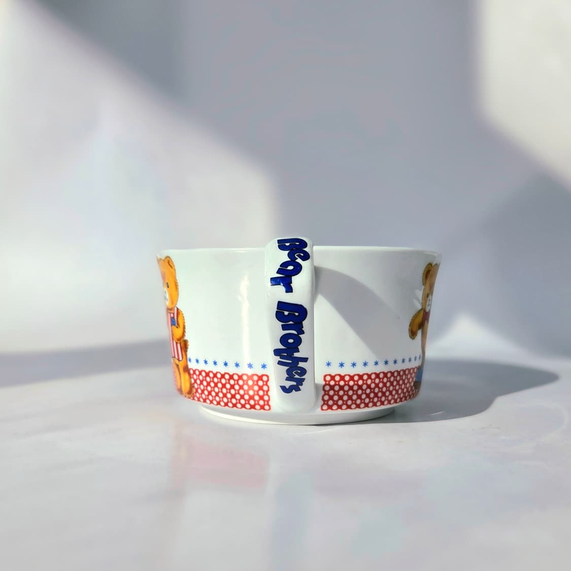 8090s vintage teddy bear cereal bowl 상품이미지2