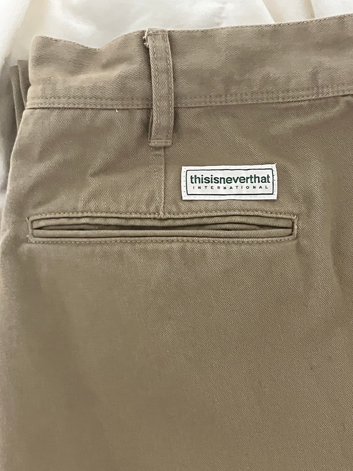 (XL) 디스이즈네버댓 치노팬츠 카키 상품이미지3